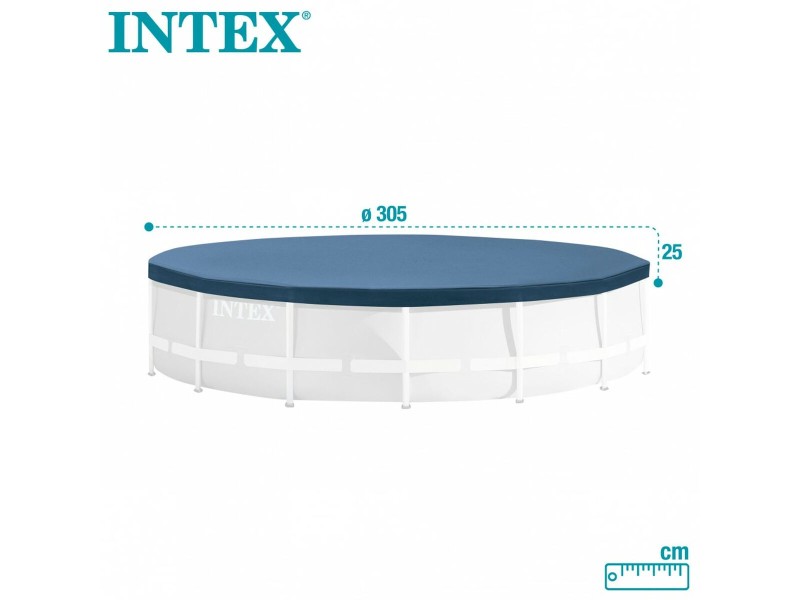 Покривало за плувен басейн Intex 28030 METAL FRAME 305 x 25 x 305 cm NaN –  BB Калъфи