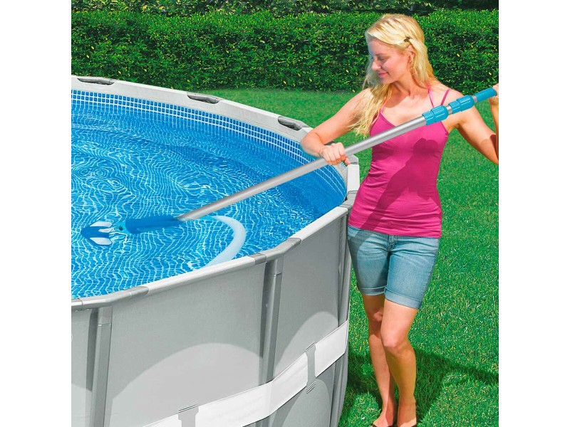 Телескопична дръжка Intex 3 x 279 x 3 cm (24 броя) NaN –  BB Ръчно почистване на басейн