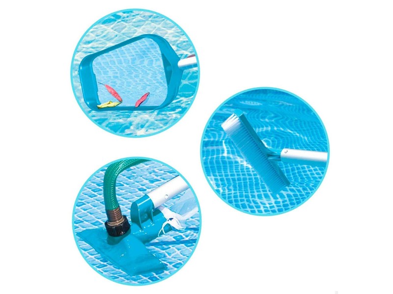 Комплект за Поддръжка на Плувен Басейн Intex Basic 30 x 3 x 41 cm (6 броя) NaN –  BB Комплекти за поддръжка на басейн