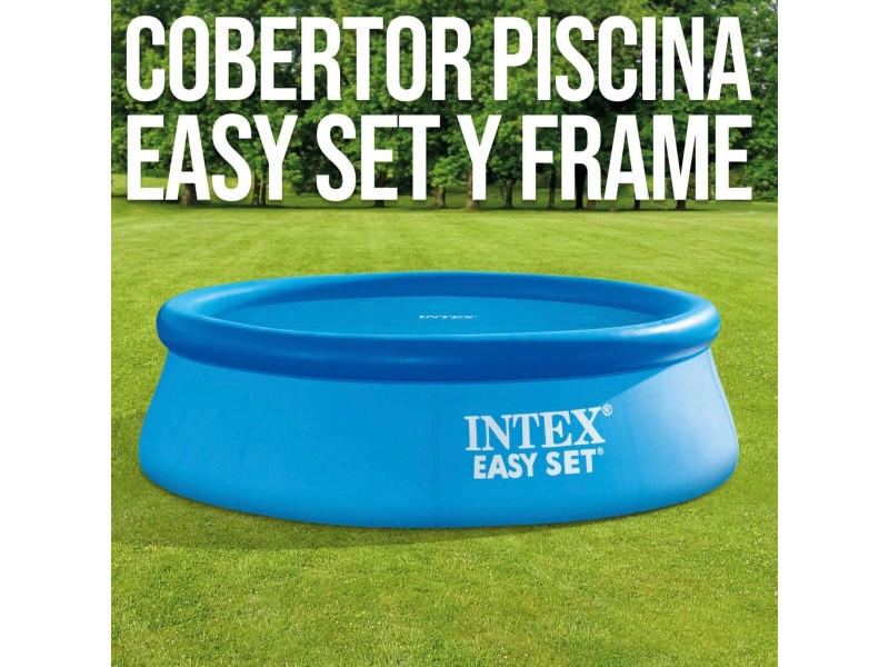 Покривало за плувен басейн Intex 29021 EASY SET/METAL FRAME Син Ø 305 cm 290 x 290 cm NaN –  BB Калъфи