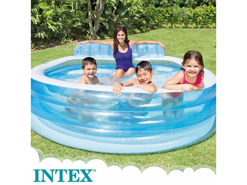 Надуваем Басейн Intex Фотьойл Син Бял 590 L 229 x 79 x 218 cm (2 броя) NaN от | techMAG.bg Надуваем Басейн Intex Фотьойл Син Бял 590 L 229 x 79 x 218 cm (2 броя) NaN – BB Надуваеми басейни