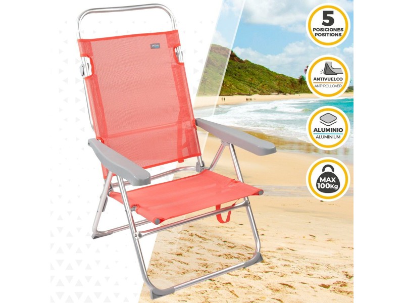 подплатен къмпинг стол Aktive Flamingo Корал 48 x 99 x 57 cm (4 броя) NaN от | techMAG.bg подплатен къмпинг стол Aktive Flamingo Корал 48 x 99 x 57 cm (4 броя) NaN – BB Сгъваеми столове