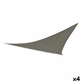 Сянка платна Aktive Сив 500 x 0,5 x 500 cm Триъгълна (4 броя)