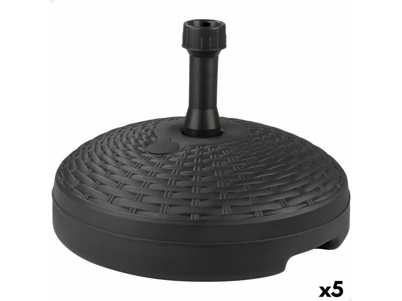 Base pour parapluie Aktive Антрацит 45 x 30 x 45 cm (5 броя) NaN –  BB Основи и подпори за чадъри