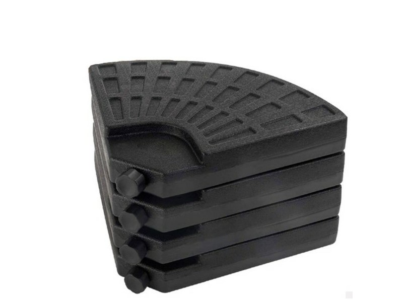 Base pour parapluie Aktive 48 x 7,5 x 48 cm Пластмаса NaN –  BB Основи и подпори за чадъри