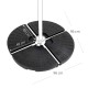 Base pour parapluie Aktive 48 x 7,5 x 48 cm Пластмаса NaN –  BB Основи и подпори за чадъри