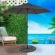 Base pour parapluie Aktive 48 x 7,5 x 48 cm Пластмаса NaN –  BB Основи и подпори за чадъри