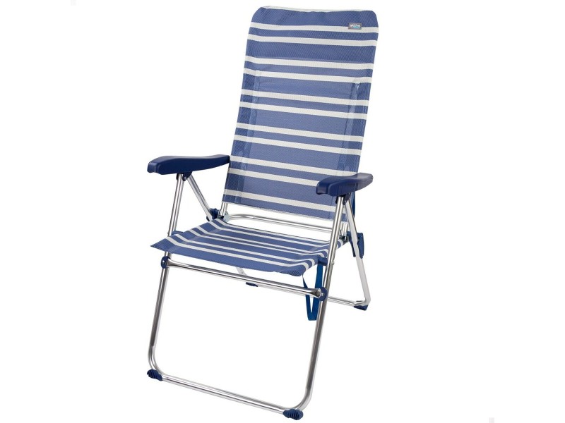 подплатен къмпинг стол Aktive Mykonos 47 x 108 x 66 cm (4 броя) NaN –  BB Сгъваеми столове