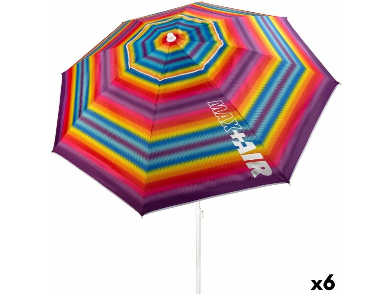 Чадър Aktive Многоцветен 200 x 200 x 200 cm (6 броя) NaN –  BB Чадъри