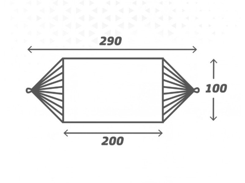 Xамак Aktive Оранжев 200 x 0,4 x 100 cm (6 броя) NaN –  BB Хамаци