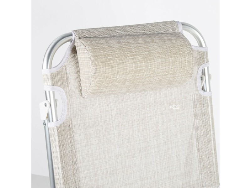 подплатен къмпинг стол Aktive Ibiza 48 x 90 x 60 cm (2 броя) NaN –  BB Сгъваеми столове