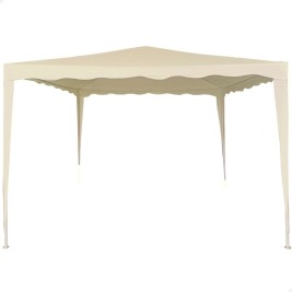 Беседка Aktive 300 x 240 x 300 cm Метал полиестер Сметана