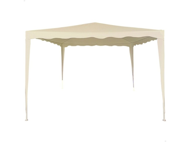 Беседка Aktive 300 x 240 x 300 cm Метал полиестер Сметана NaN –  BB Беседки