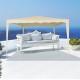 Беседка Aktive 300 x 240 x 300 cm Метал полиестер Сметана NaN –  BB Беседки