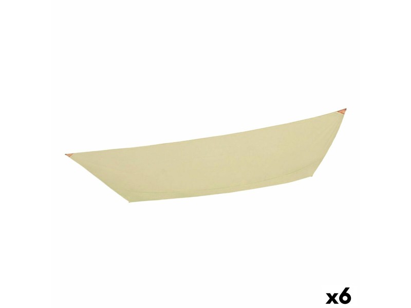 Сянка платна Aktive Квадратен Сметана 200 x 0,5 x 300 cm (6 броя) NaN –  BB Сянка платна
