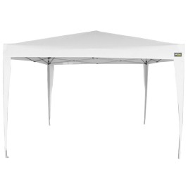 Беседка Aktive 300 x 250 x 300 cm Стомана Бял Пластмаса
