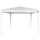 Беседка Aktive 300 x 250 x 300 cm Стомана Бял Пластмаса NaN –  BB Беседки