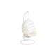 Висящ градински фотьойл DKD Home Decor Бял Метал Алуминий синтетичен ратан 94 x 100 x 196 cm NaN –  BB Фотьойли