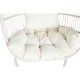 Висящ градински фотьойл DKD Home Decor Бял Метал Алуминий синтетичен ратан 94 x 100 x 196 cm NaN –  BB Фотьойли