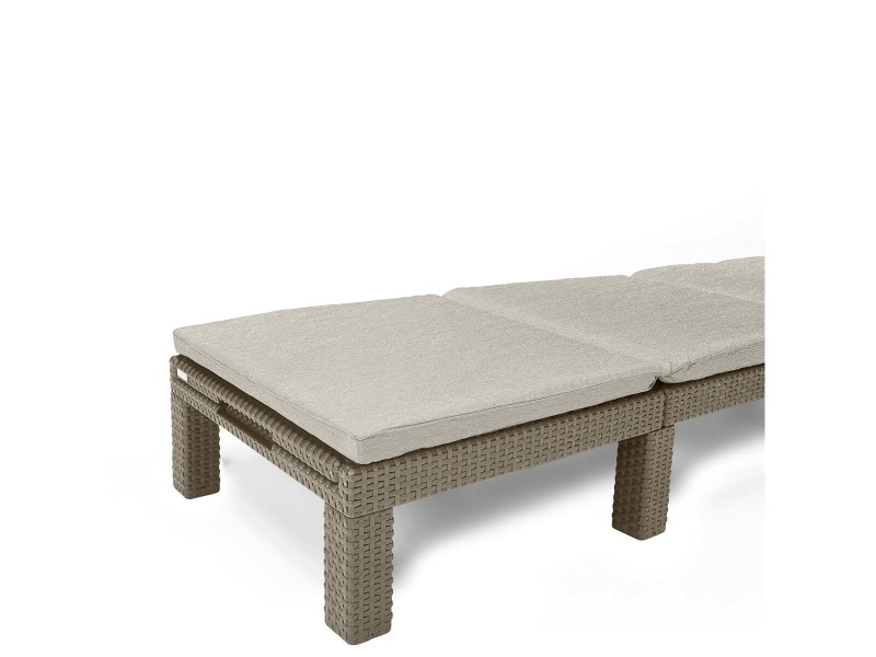 Lamamistool Allibert by KETER Daytona 195 x 65 x 25,5 cm Бежов NaN –  BB Шезлонги