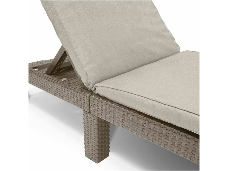 Lamamistool Allibert by KETER Daytona 195 x 65 x 25,5 cm Бежов NaN –  BB Шезлонги