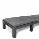 Lamamistool Allibert by KETER Daytona De Luxe 187 x 58 x 29 cm Сив NaN –  BB Шезлонги
