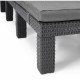 Lamamistool Allibert by KETER Daytona De Luxe 187 x 58 x 29 cm Сив NaN –  BB Шезлонги