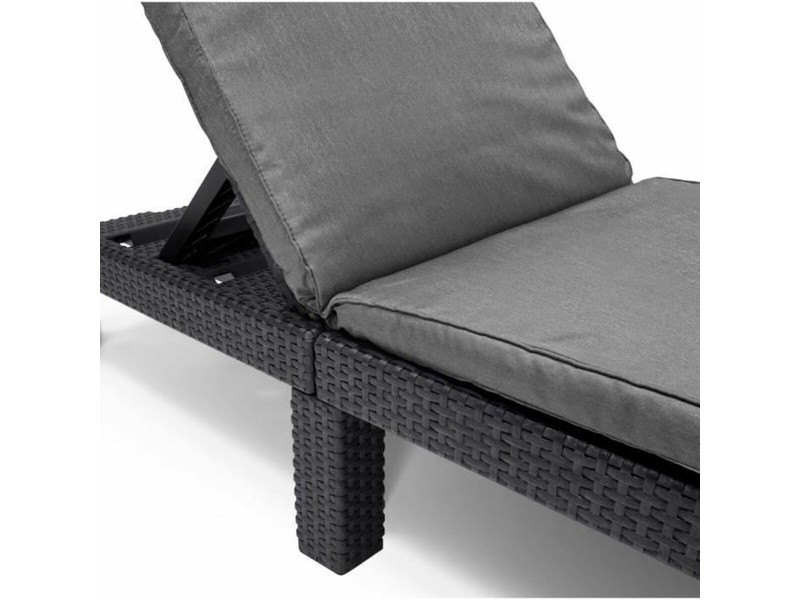 Lamamistool Allibert by KETER Daytona De Luxe 187 x 58 x 29 cm Сив NaN –  BB Шезлонги