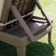 Lamamistool Algon Allibert Кафяв 187 x 58 x 29 cm NaN –  BB Шезлонги