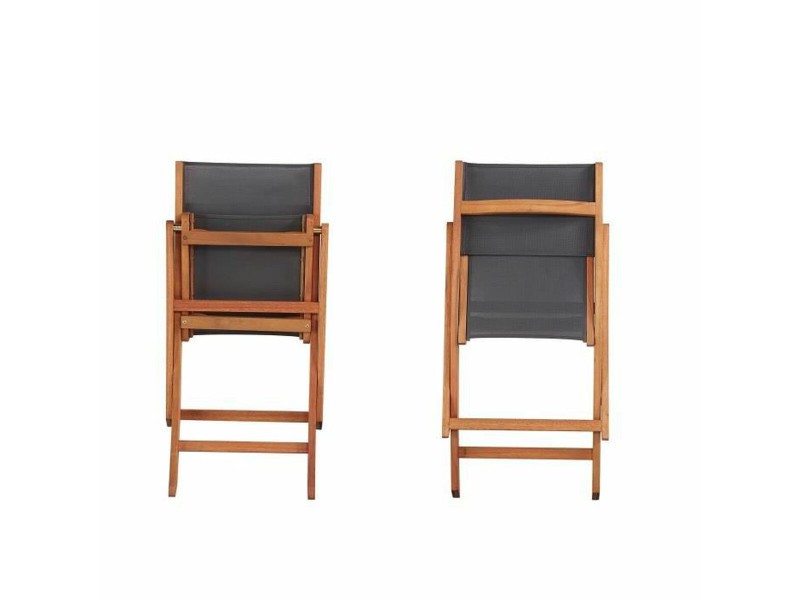 Aiatool Acacia Сив (2 броя) NaN –  BB Градински столове за хранене