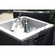 Помощна маса Allibert by KETER Ice Cube graphite 42 x 42 x 41 cm Сив NaN –  BB Спомагателни маси