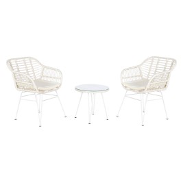 Комплект от маса с 2 стола DKD Home Decor 56 x 57,5 x 82 cm
