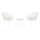 Комплект от маса с 2 стола DKD Home Decor 56 x 57,5 x 82 cm NaN –  BB Комплекти градински мебели