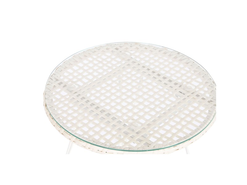 Комплект от маса с 2 стола DKD Home Decor 56 x 57,5 x 82 cm NaN –  BB Комплекти градински мебели