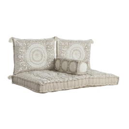 Градинско кресло DKD Home Decor Бежов 155 x 76 x 65 cm