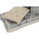 Градинско кресло DKD Home Decor Син Бежов 155 x 76 x 65 cm 150 x 76 x 20 cm NaN –  BB Фотьойли
