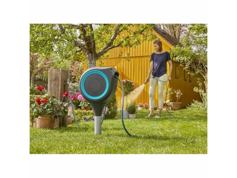 Държач на маркуч Gardena RollUp M Автоматичен Почва Ø 11 mm 15 m NaN –  BB Макари