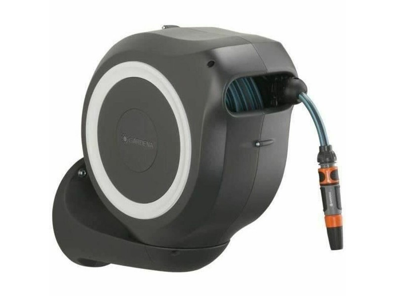 Държач на маркуч Gardena RollUp M Автоматичен Стена Ø 11 mm 20 m NaN –  BB Макари