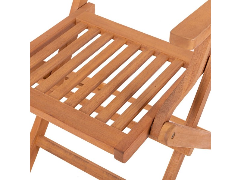 Aiatool Kate 51 x 60 x 90 cm Естествен Aкациево дърво NaN –  BB Градински столове за хранене