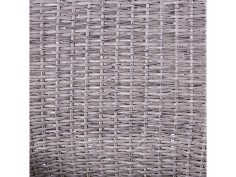 Aiatool Patsy Сив Дървен Pатан 58 x 63 x 86 cm NaN –  BB Градински столове за хранене