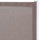 Aiatool Thais 55,2 x 60,4 x 86 cm Тъмнокафяв Алуминий Бял NaN –  BB Градински столове за хранене
