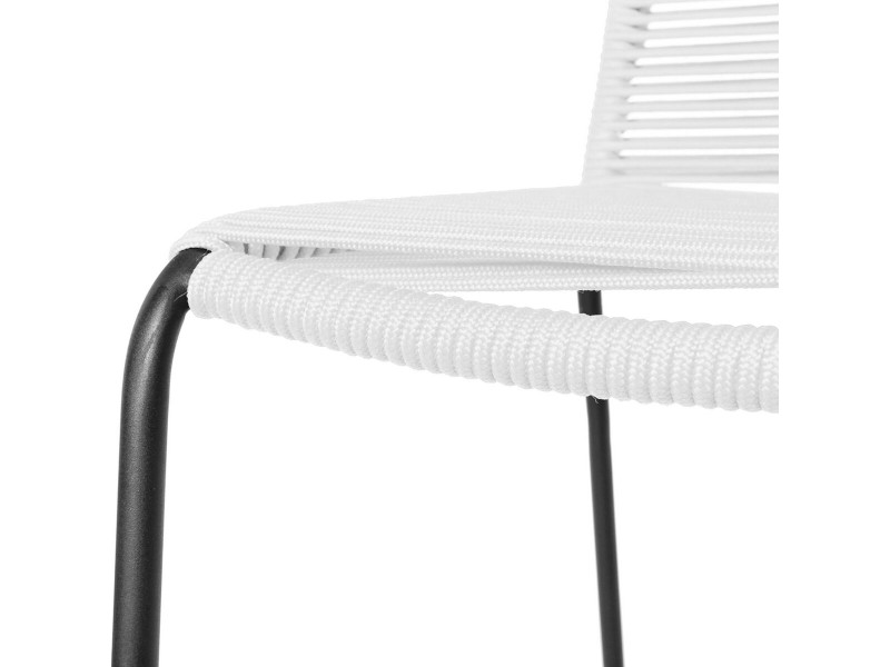 Aiatool Antea 57 x 61 x 90 cm Въже Бял NaN –  BB Градински столове за хранене