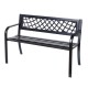 Пейка Viko 115 x 51 x 74 cm Черен Стомана Градина NaN –  BB Банки