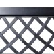 Пейка Viko 115 x 51 x 74 cm Черен Стомана Градина NaN –  BB Банки