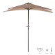 Päikesevari 240 x 125 x 250 cm Тъмнокафяв Алуминий NaN от | techMAG.bg Päikesevari 240 x 125 x 250 cm Тъмнокафяв Алуминий NaN – BB Чадъри