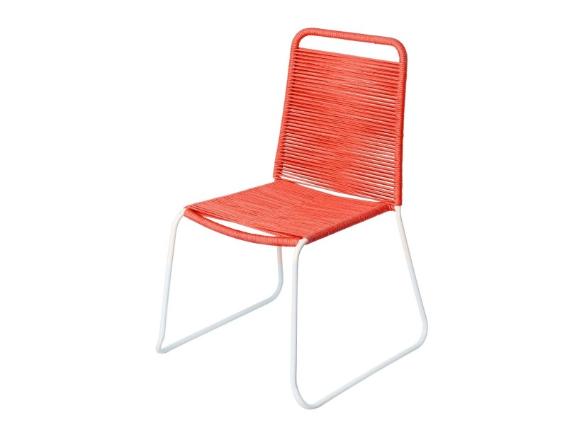 Aiatool Antea 57 x 61 x 90 cm Червен Въже NaN –  BB Градински столове за хранене
