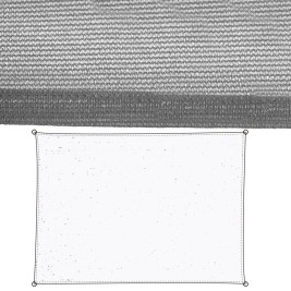 Сянка платна Vela sombreo Сив 3,5 x 5 m 90 x 180 x 0,5 cm 350 x 500 x 0,5 cm Тента