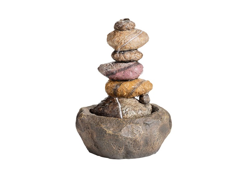 Purskkaev Lumineo 893009 Полирезин Камък 22 x 22 x 30 cm NaN –  BB Декоративни фонтани