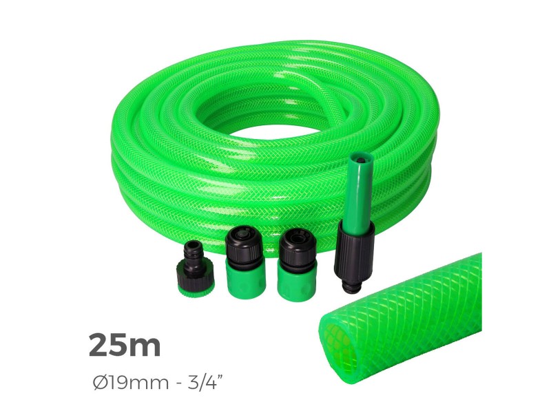 Маркуч EDM 74065 PVC Ø 25 mm (25 m) (5 броя) NaN –  BB Градински маркучи