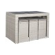 Комплект от маса с 6 стола DKD Home Decor 143 x 80 x 100 cm NaN –  BB Комплекти градински мебели